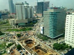 Luanda - construction de tour
