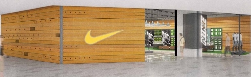 Réaménagement d’un magasin Nike