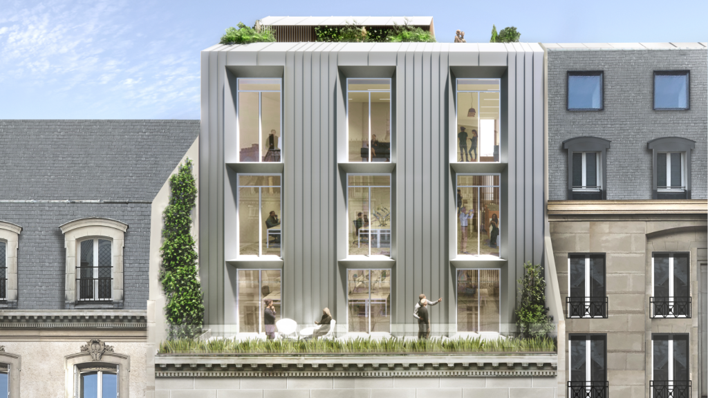 Rénovation d'un immeuble haussmannien