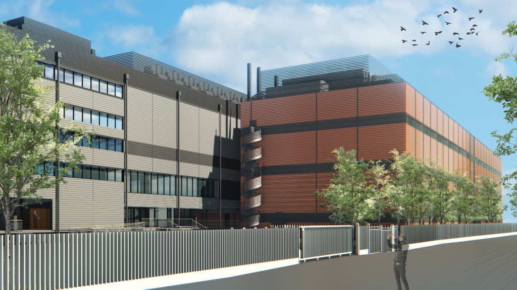 Extension de Data Center, Pantin